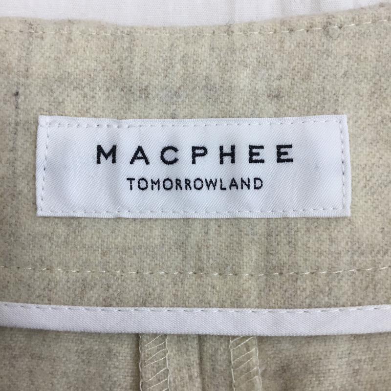マカフィー MACPHEE パンツ スラックス 34 無地 ベージュ / ベージュ /  レディース USED 古着 中古 10139904