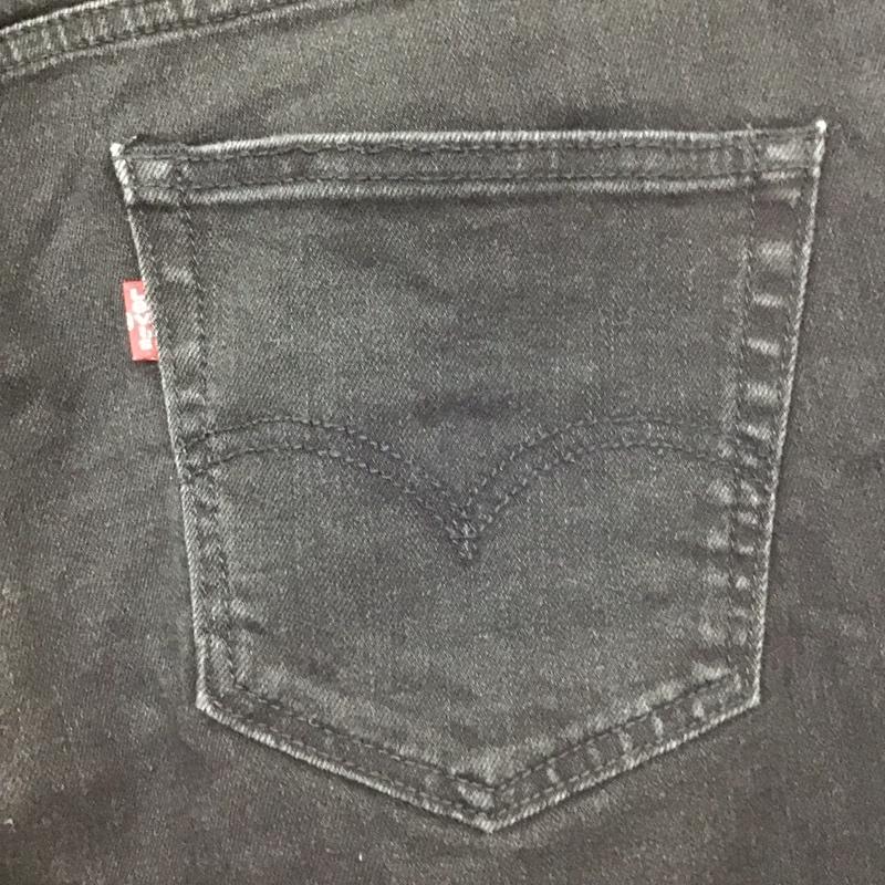 リーバイストラウスアンドコー Levi Strauss & co. パンツ デニム、ジーンズ デニムパンツ スリムパンツ ストレッチパンツ ジーンズ 33インチ 無地 黒 / ブラック /  メンズ USED 古着 中古 10114179