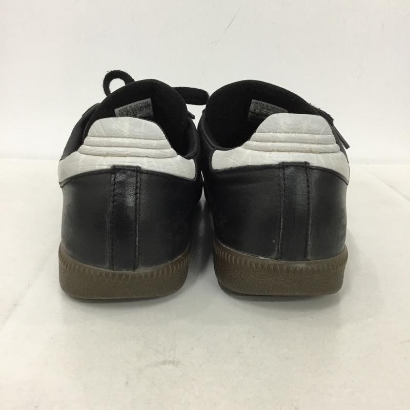 アディダス adidas スニーカー スニーカー 019000 Samba Leather サンバ レザー 26cm 26.0cm ロゴ、文字 黒 / ブラック / X 白 / ホワイト /  メンズ USED 古着 中古 10147713