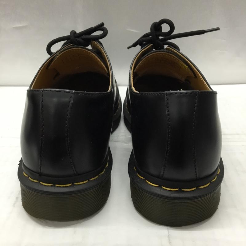 ドクターマーチン Dr.Martens 革靴 革靴 11838 3ホール UK9 US：10 無地 黒 / ブラック /  メンズ USED 古着 中古 10106653