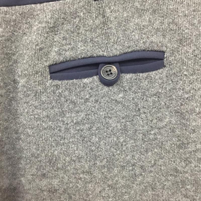 トゥウェルブオーファイブ 1205 パンツ スラックス 2タック ニットパンツ XS 無地 紺 / ネイビー / X ダークグレー / ダークグレー /  メンズ USED 古着 中古 10117670