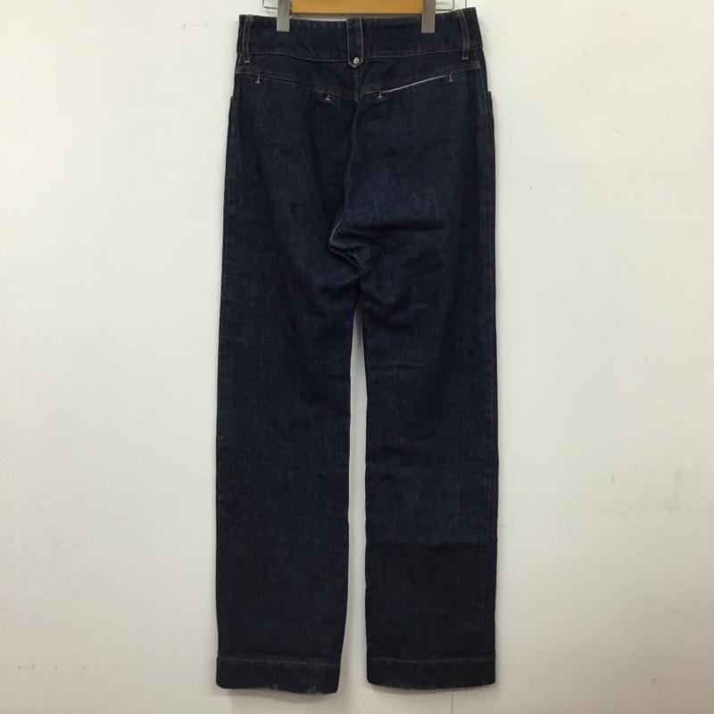 アーペーセー A.P.C. パンツ デニム、ジーンズ デニムパンツ ストレートパンツ ワイドパンツ カジュアルパンツ 30インチ 無地 インディゴ / インディゴ /  メンズ USED 古着 中古 10113370