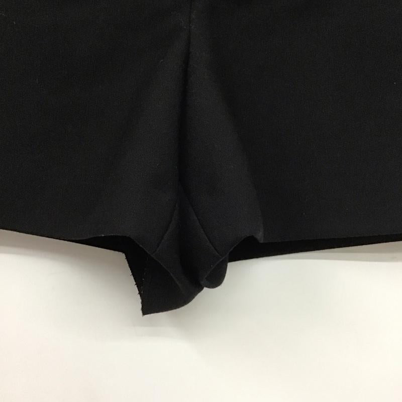 ザラ ZARA パンツ ショートパンツ XS 無地 黒 / ブラック /  レディース USED 古着 中古 10148621