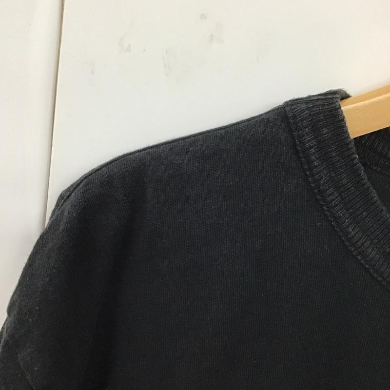 スタンダード カリフォルニア STANDARD CALIFORNIA Tシャツ 半袖 半袖カットソー プリントTシャツ クルーネックカットソー チャンピオン L ロゴ、文字 黒 / ブラック /  メンズ USED 古着 中古 10130727