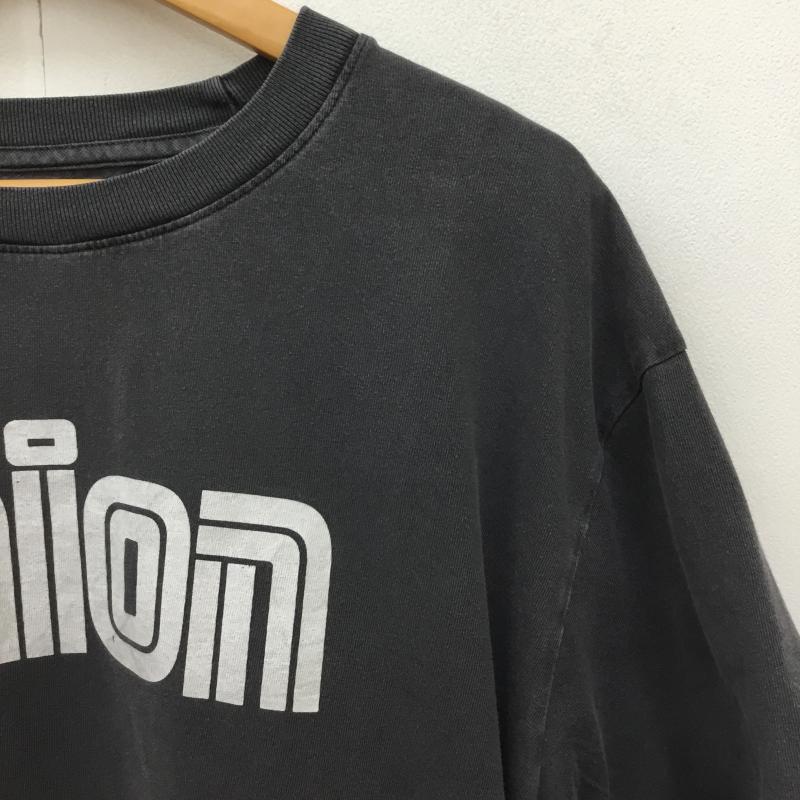ユニオン UNION Tシャツ 半袖 Union Original Console S/S Tee Black IV 4 ロゴ、文字 黒 / ブラック /  メンズ USED 古着 中古 10149684