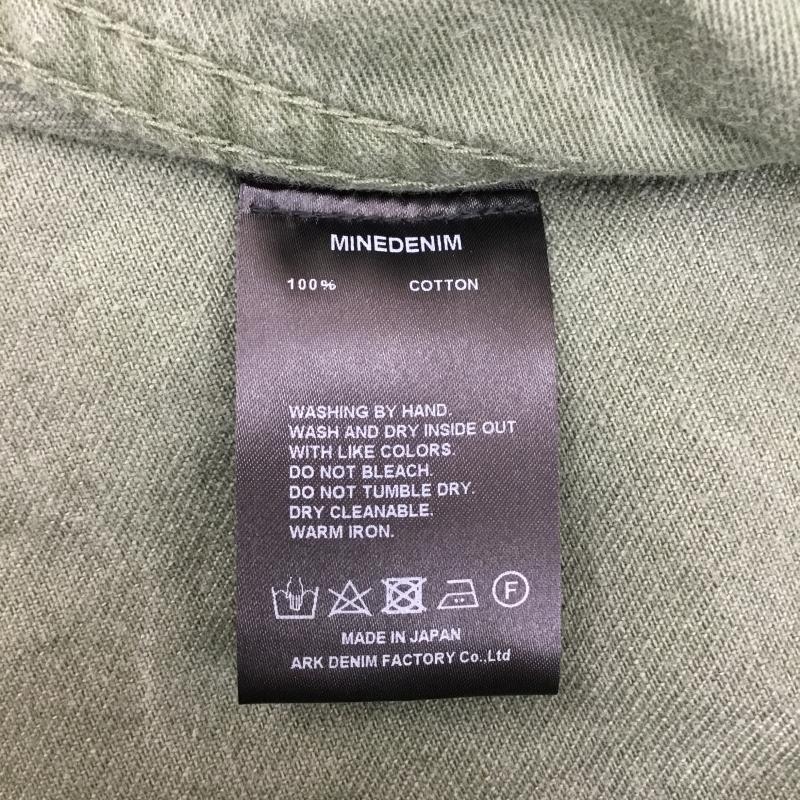 マインデニム MINEDENIM パンツ デニム、ジーンズ MINEDENIM / DENIM WIDE CARGO PANTS 30 無地 カーキ / カーキ /  メンズ USED 古着 中古 10123118