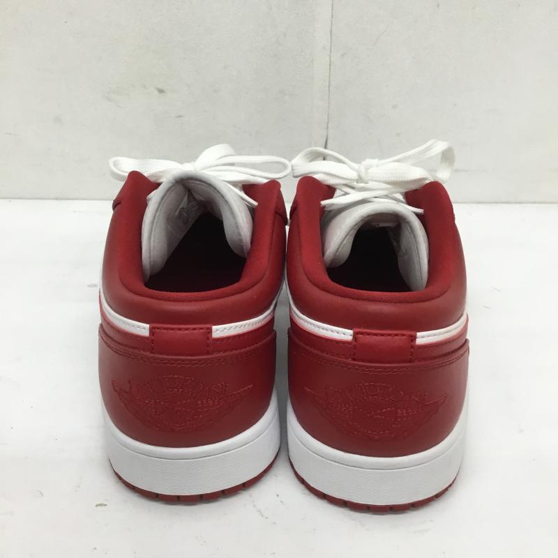 ナイキ NIKE スニーカー スニーカー AIR JORDAN 1 LOW 553558-611 28.5cm 赤 / レッド / X 白 / ホワイト /  メンズ USED 古着 中古 10120716