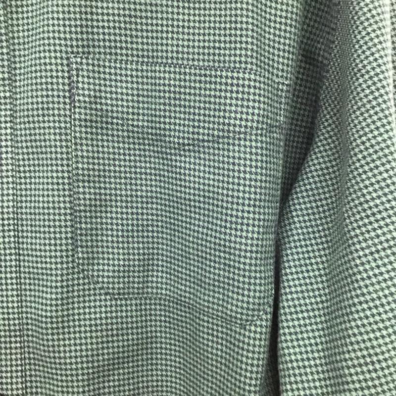 エルエルビーン L.L.Bean シャツ、ブラウス 長袖 長袖シャツ チェックシャツ カラーシャツ ボタンダウンシャツ XL 総柄 緑 / グリーン / X 紺 / ネイビー /  メンズ USED 古着 中古 10136677