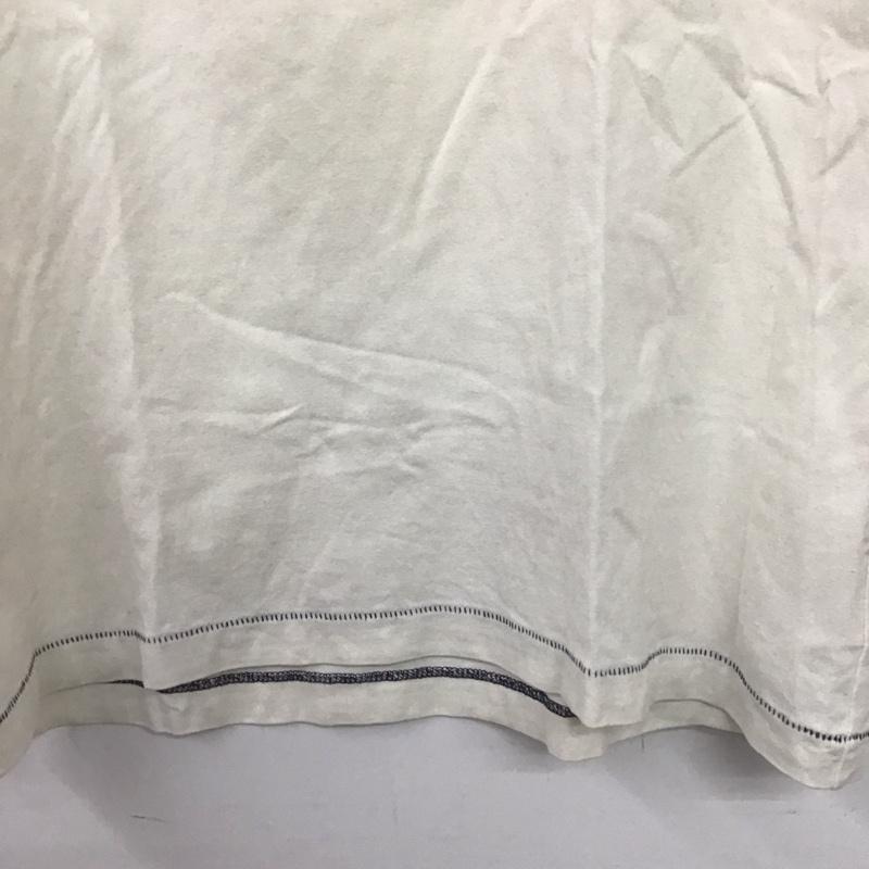 ブラックレーベルクレストブリッジ BLACK LABEL CRESTBRIDGE Tシャツ 半袖 2 プリント X ロゴ、文字 白 / ホワイト /  メンズ USED 古着 中古 10145749