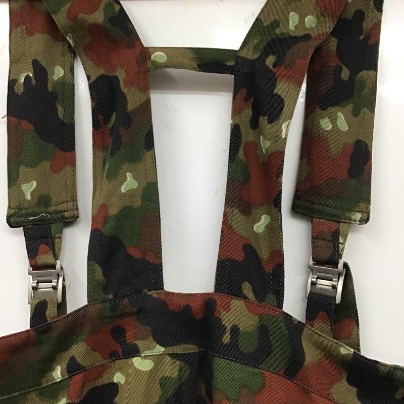古着 USED サロペット・オーバーオール サロペット、オーバーオール ミリタリー スイス軍 アルペンカモ カモフラージュ柄・迷彩 マルチカラー / マルチカラー /  メンズ USED 古着 中古 10105673