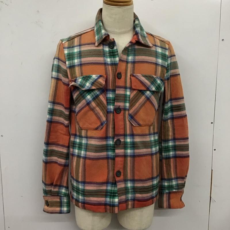 レミ レリーフ REMI RELIEF シャツ、ブラウス 長袖 ワークシャツ コットン M チェック マルチカラー / マルチカラー /  メンズ USED 古着 中古 10121306