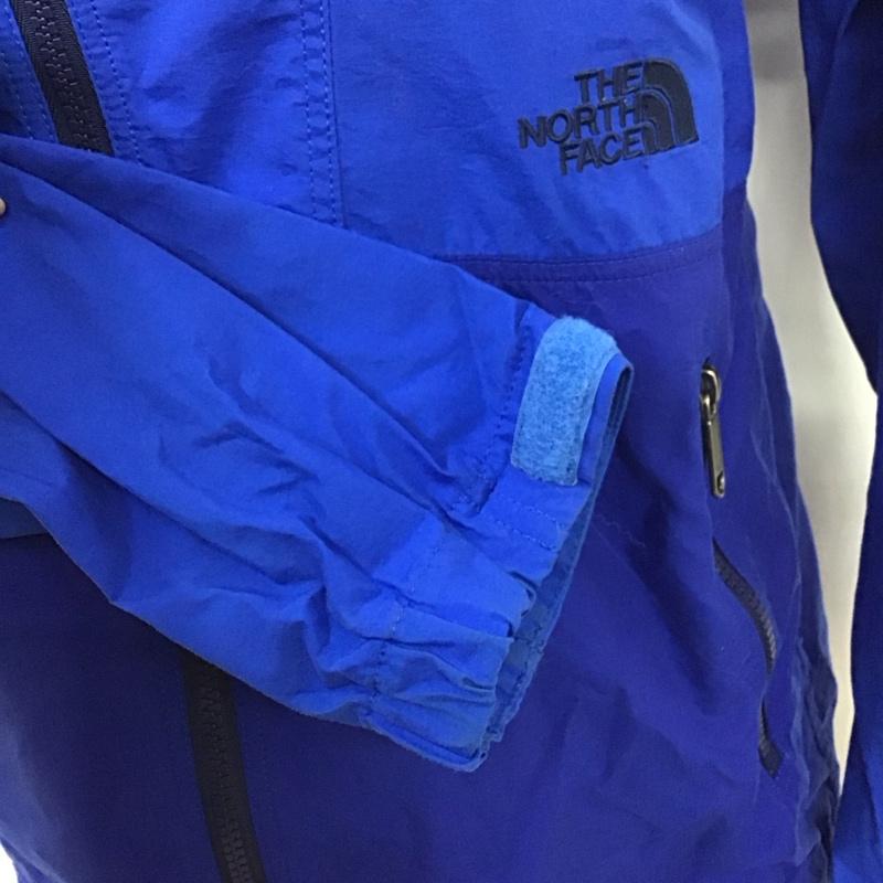 ザノースフェイス THE NORTH FACE ジャケット、上着 ジャンパー、ブルゾン NPW21430 アウトドア ナイロン コンパクト ジャケット L ロゴ、文字 青 / ブルー /  レディース USED 古着 中古 10128358