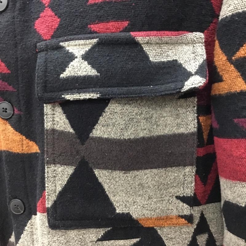 ザラ ZARA ジャケット、上着 ジャケット、ブレザー カジュアルジャケット カラージャケット ポケットジャケット アウター M プリント マルチカラー / マルチカラー /  メンズ USED 古着 中古 10119422