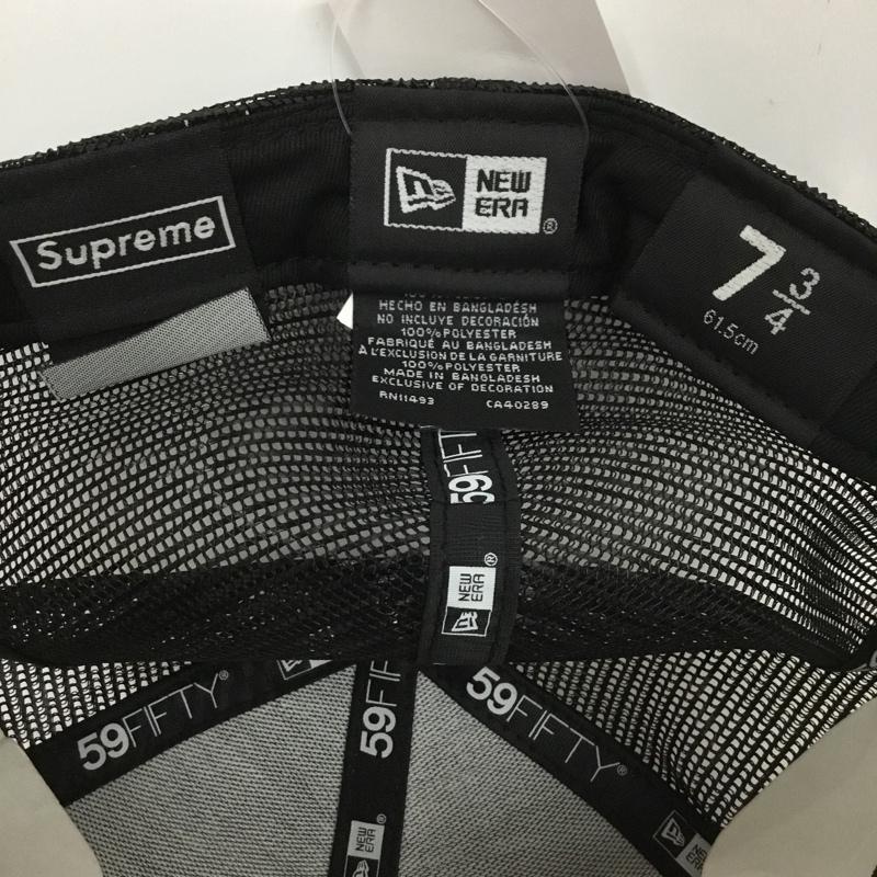 シュプリーム Supreme 帽子 キャップ 24SS Box Logo Mesh Back New Era ロゴ、文字 黒 / ブラック /  メンズ USED 古着 中古 10130208