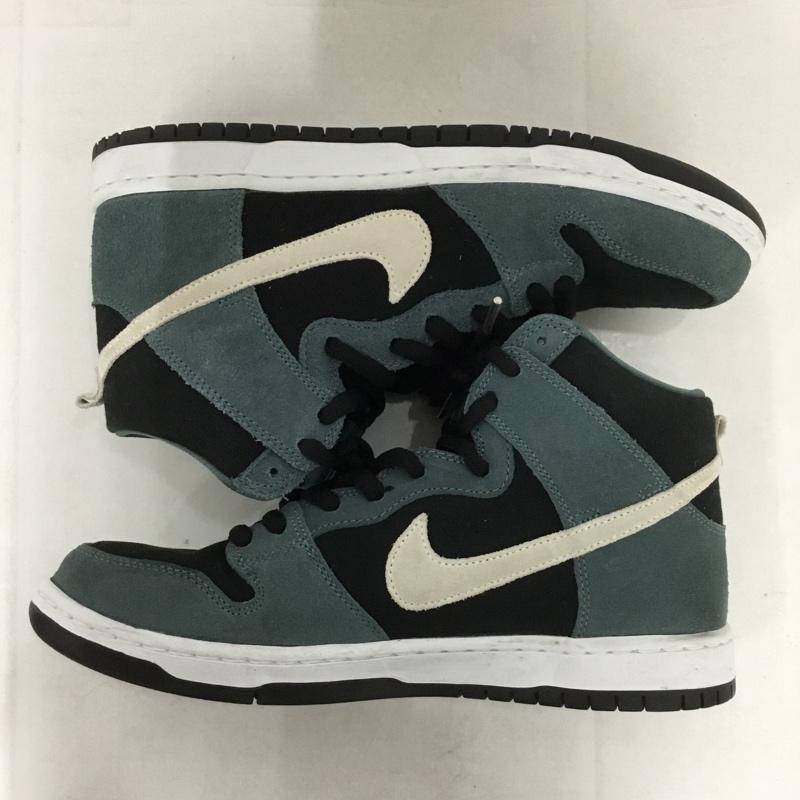 ナイキ NIKE スニーカー スニーカー DQ3757 300 SB DUNK HIGH PRO 28.5cm 箱有 28.5cm ロゴ、文字 黒 / ブラック /  メンズ USED 古着 中古 10141910