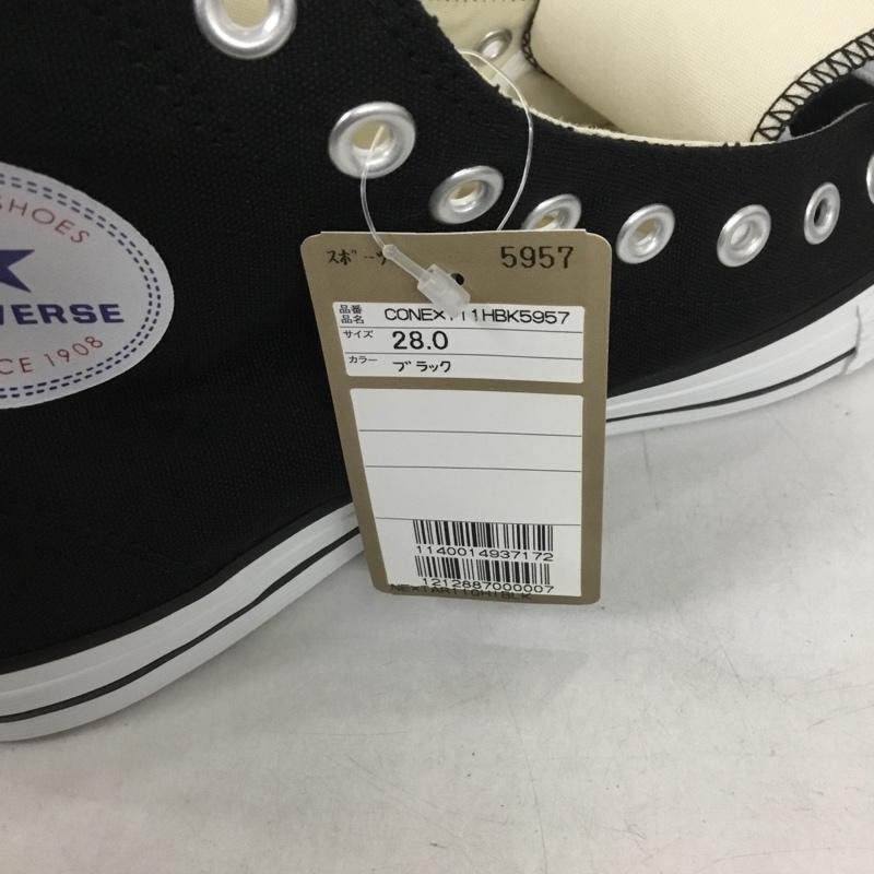 コンバース CONVERSE スニーカー スニーカー 32765011 NEXTAR 110 HI 28cm 箱有 28.0cm ロゴ、文字 黒 / ブラック / X 白 / ホワイト /  メンズ USED 古着 中古 10131681