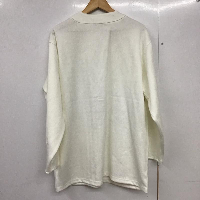 アースミュージックアンドエコロジー earth music&ecology カーディガン 長袖 1N33L1D0240 ヘリンボーン調Vネックカーディガン FREE 無地 アイボリー / アイボリー /  レディース USED 古着 中古 10141602