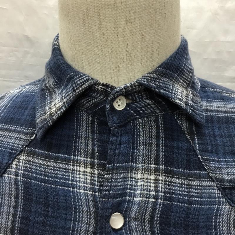ドゥニーム Denime シャツ、ブラウス 長袖 長袖シャツ カラーシャツ ポケットシャツ 長袖カットソー チェックシャツ S チェック マルチカラー / マルチカラー /  メンズ USED 古着 中古 10120081