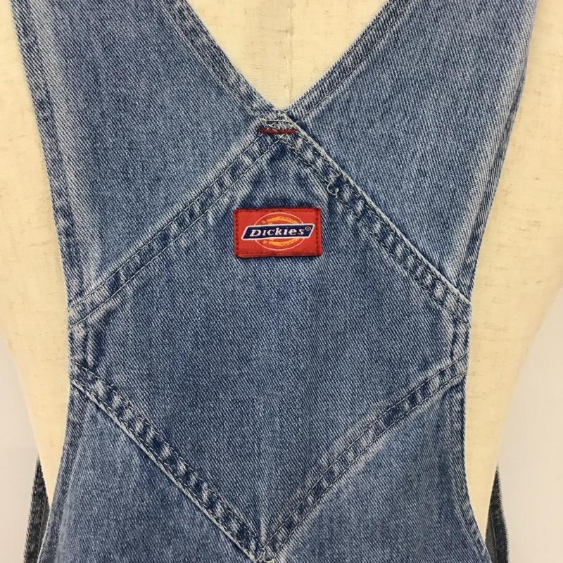 ディッキーズ Dickies サロペット・オーバーオール サロペット、オーバーオール デニム オーバーオール 32 × 32 ロゴ、文字 青 / ブルー /  メンズ USED 古着 中古 10112923