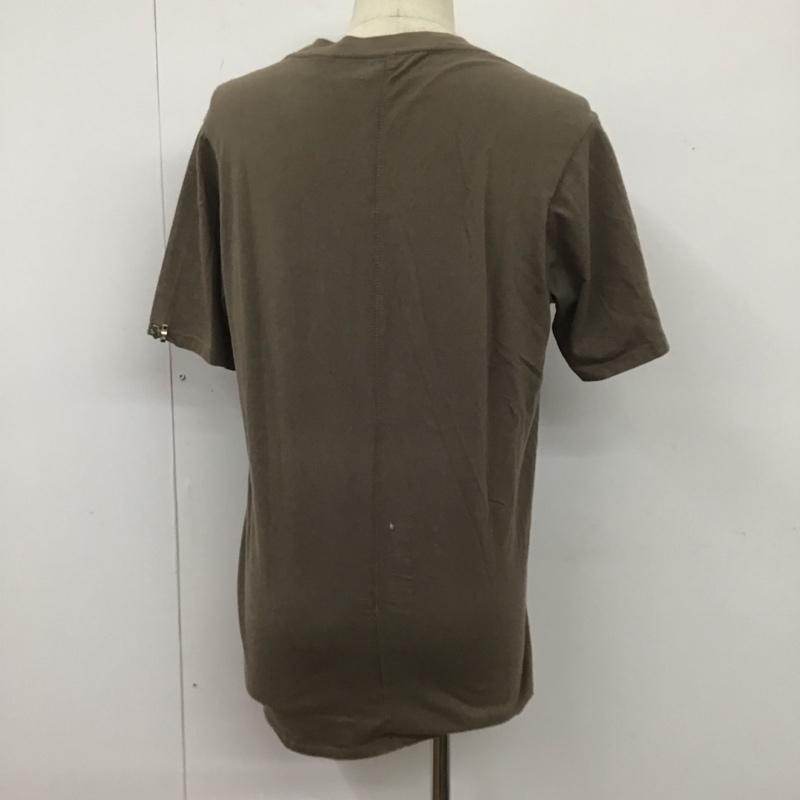 ディーゼル DIESEL Tシャツ 半袖 Vネック プリント L ロゴ、文字 茶 / ブラウン /  メンズ USED 古着 中古 10107537