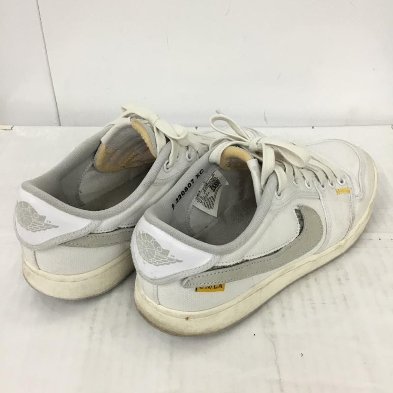 ナイキ NIKE スニーカー スニーカー DO8912-101AIR JORDAN 1 KO LOW UNION 26cm 箱有 26.0cm ロゴ、文字 白 / ホワイト / X 灰 / グレー /  メンズ USED 古着 中古 10109921