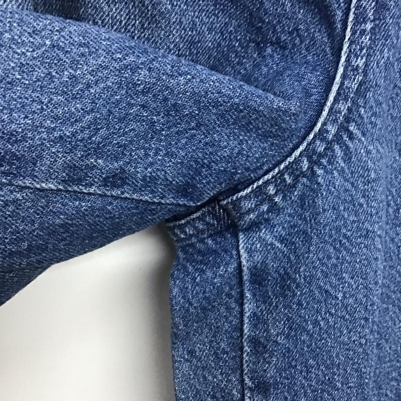 ジーナシス JEANASIS パンツ デニム、ジーンズ JS050128AD ワイドレッグデニムパンツ FREE 無地 青 / ブルー /  レディース USED 古着 中古 10148745