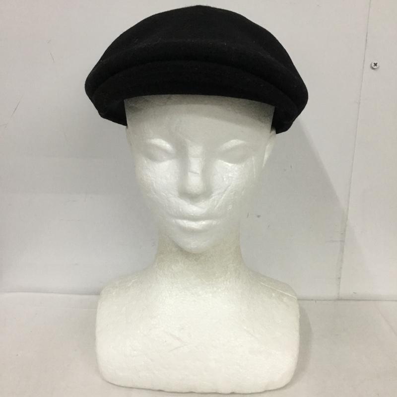 カンゴール KANGOL 帽子 ハンチング K0875FA SEAMLESS WOOL 507 タグ付き ロゴ、文字 黒 / ブラック /  メンズ USED 古着 中古 10125222