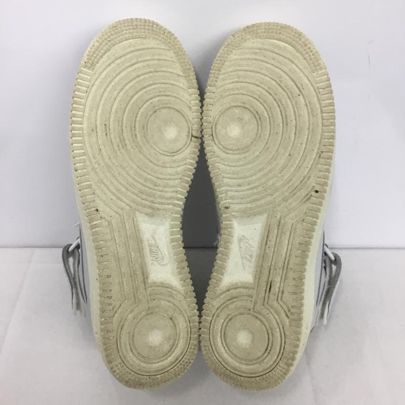 ナイキ NIKE スニーカー スニーカー DQ8645-045 AIR FORCE 1 MID 07 PRM 26.5cm 26.5cm ロゴ、文字 灰 / グレー /  メンズ USED 古着 中古 10141546
