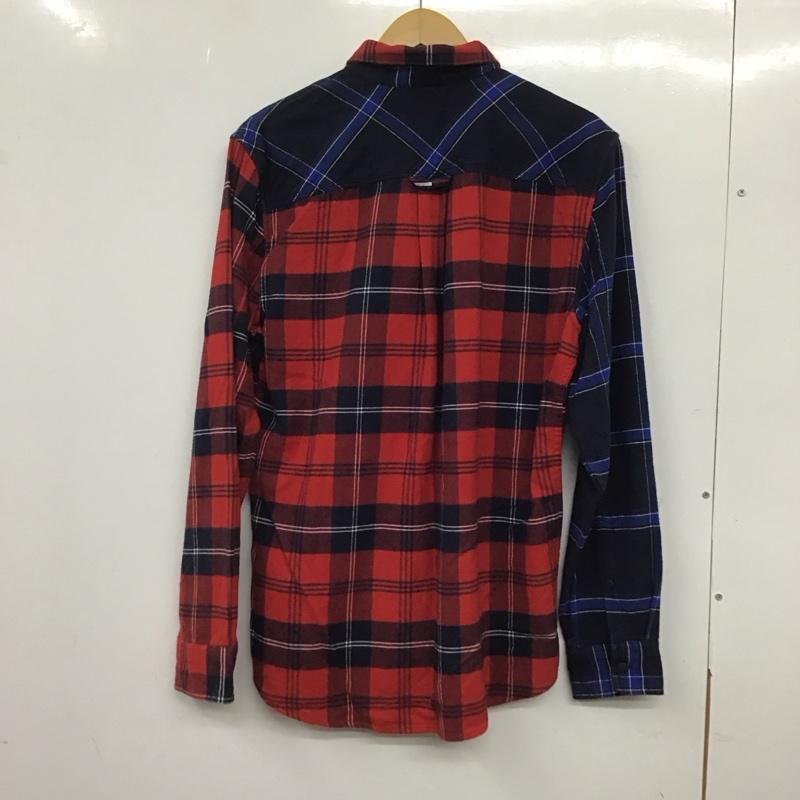 トミー ジーンズ TOMMY JEANS シャツ、ブラウス 長袖 長袖シャツ チェックシャツ カラーシャツ M チェック マルチカラー / マルチカラー /  メンズ USED 古着 中古 10137739