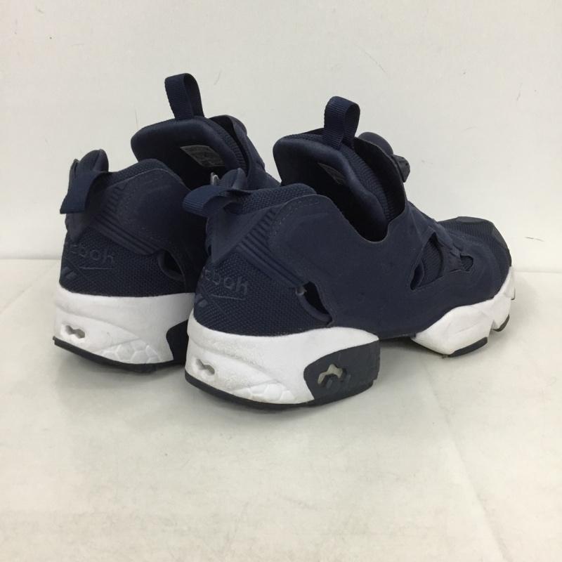 リーボック Reebok スニーカー スニーカー DV6986 INSTAPUMP FURY OG 26cm 26.0cm ロゴ、文字 紺 / ネイビー / X 白 / ホワイト /  メンズ USED 古着 中古 10145453