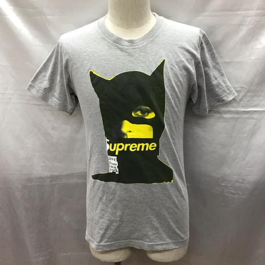 シュプリーム Supreme Tシャツ 半袖 13ss キャットウーマンTシャツ 半袖カットソー プリントTシャツ S プリント 灰 / グレー /  メンズ USED 古着 中古 10120530
