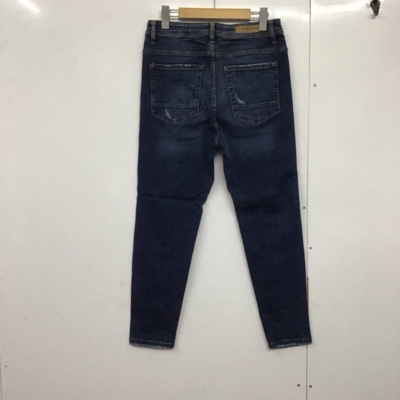 ザラ ZARA パンツ デニム、ジーンズ 40 無地 青 / ブルー /  レディース USED 古着 中古 10141728