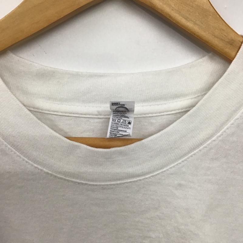 ロサンゼルスアパレル LOS ANGELES APPAREL カットソー 長袖 長袖カットソー 無地カットソー クルーネック XL 無地 白 / ホワイト /  メンズ USED 古着 中古 10149959