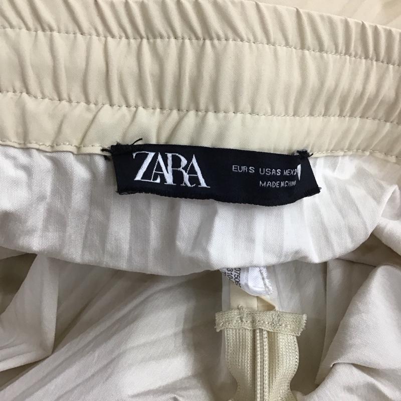 ザラ ZARA スカート ロングスカート ロングスカート フレアスカート カジュアルスカート プリーツスカート S 無地 ベージュ / ベージュ /  レディース USED 古着 中古 10124139