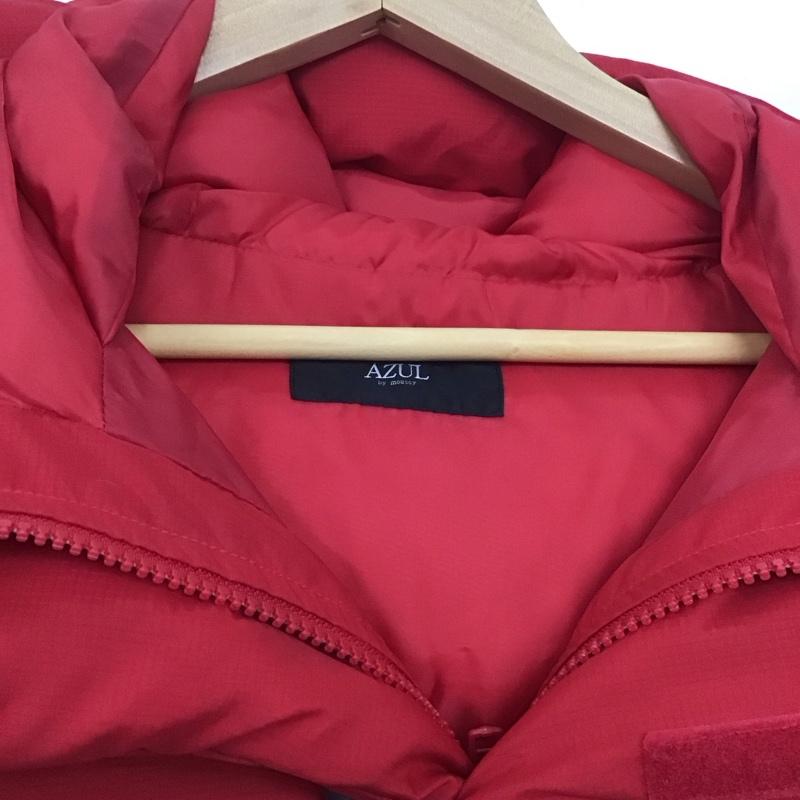 アズールバイマウジー AZUL BY MOUSSY ジャケット、上着 ダウンジャケット 251BAY30-172I ダウンジャケット S 無地 赤 / レッド /  レディース USED 古着 中古 10142929