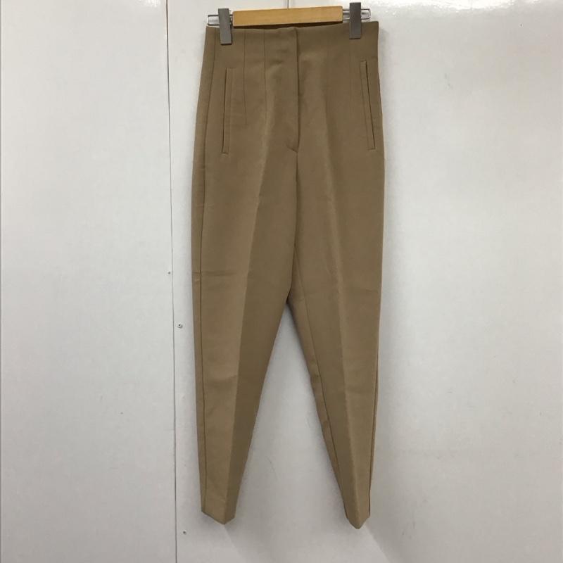 ザラ ZARA パンツ スラックス XS 無地 ベージュ / ベージュ /  レディース USED 古着 中古 10130380