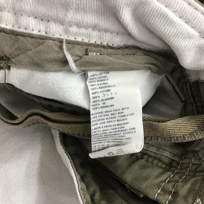 アバクロンビーアンドフィッチ ABERCROMBIE&FITCH パンツ ワークパンツ、ペインターパンツ ミリタリーパンツ ワイドパンツ カジュアルパンツ 34 無地 カーキ / カーキ /  メンズ USED 古着 中古 10141788