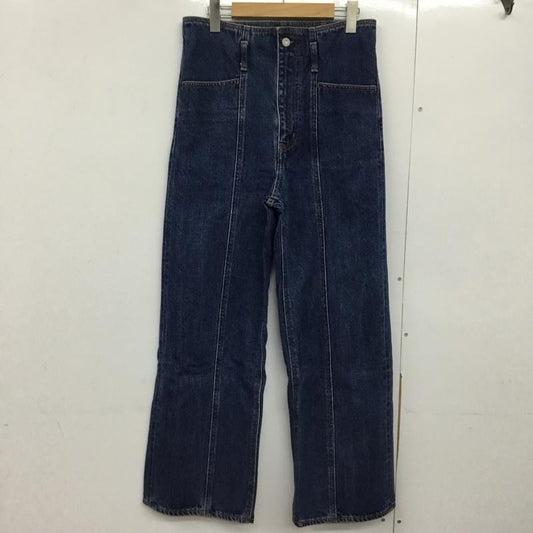 マウジー MOUSSY パンツ デニム、ジーンズ 010CAH11-5280-2 ハイウエスト 1 無地 青 / ブルー /  レディース USED 古着 中古 10144692