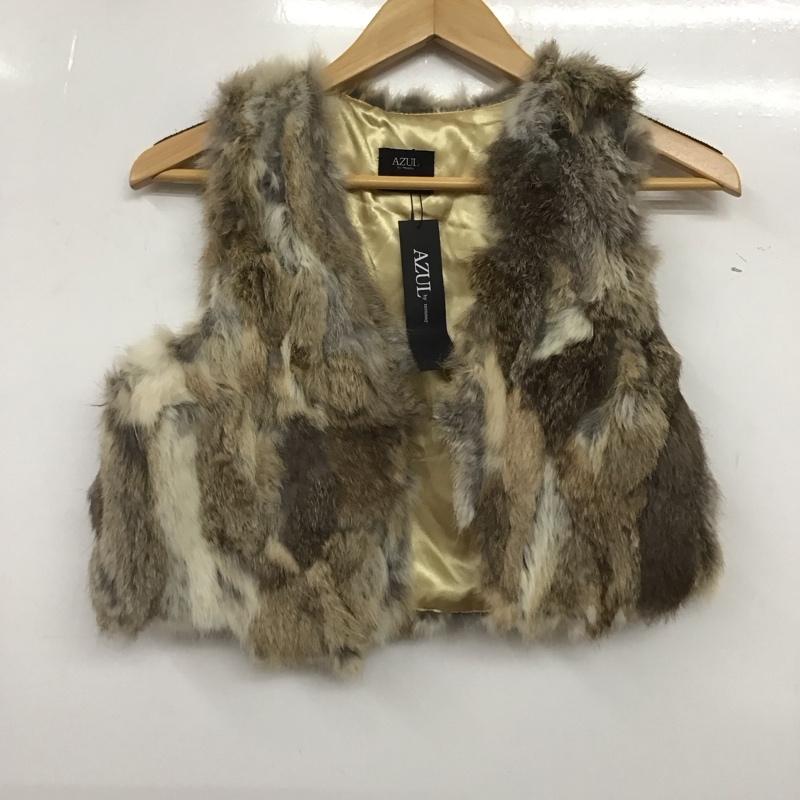 アズールバイマウジー AZUL BY MOUSSY ベスト ベスト FREE 無地 マルチカラー / マルチカラー /  レディース USED 古着 中古 10137394