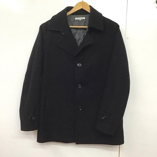 グリーンレーベルリラクシング green label relaxing ジャケット、上着 ジャケット、ブレザー カジュアルジャケット アウター カラージャケット ショートコート XL 無地 黒 / ブラック /  メンズ USED 古着 中古 10143368