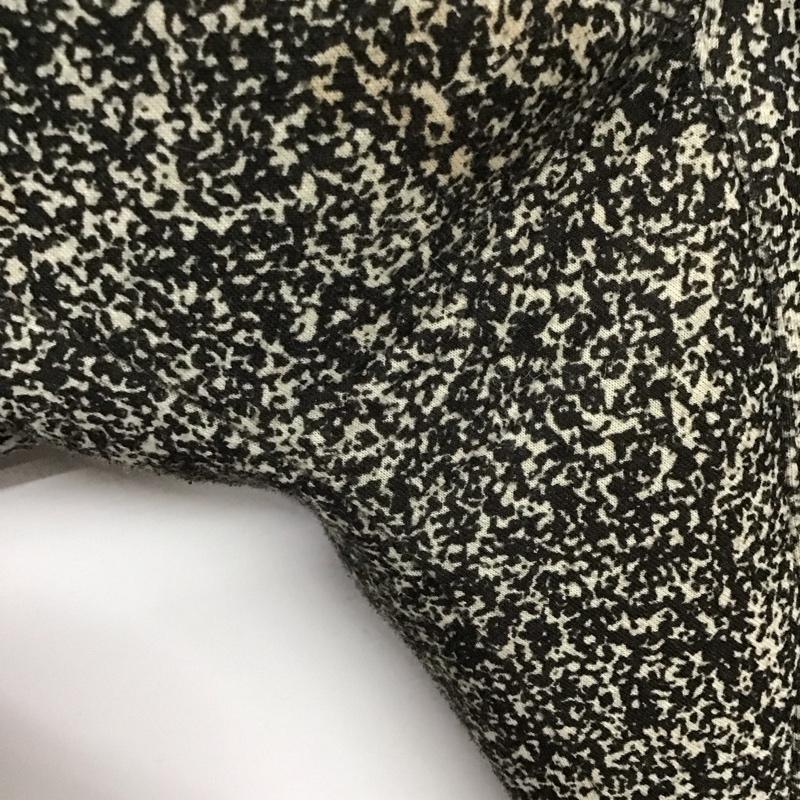 プーマ PUMA パンツ ワークパンツ、ペインターパンツ ワイドパンツ カジュアルパンツ ワークパンツ ジャージ L 総柄 白 / ホワイト / X 黒 / ブラック /  メンズ USED 古着 中古 10143247