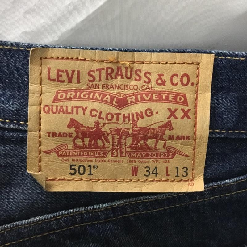 リーバイストラウスアンドコー Levi Strauss & co. パンツ ショートパンツ ショートパンツ ハーフパンツ カジュアルパンツ デニムパンツ 34 無地 インディゴ / インディゴ /  メンズ USED 古着 中古 10108750