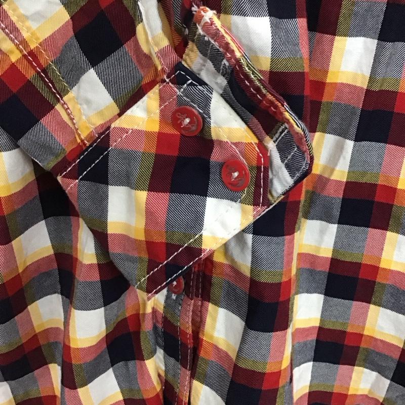 トミーヒルフィガー TOMMY HILFIGER シャツ、ブラウス 長袖 M チェック マルチカラー / マルチカラー /  レディース USED 古着 中古 10143992