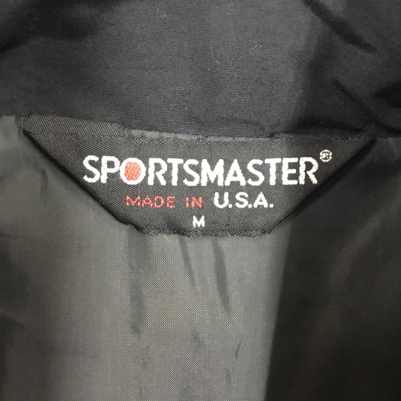 スポーツマスター SPORTS MASTER ジャケット、上着 ジャケット、ブレザー ジップアップジャケット ジャンパー ジャケット カジュアルジャケット アウター M 無地 黒 / ブラック /  メンズ USED 古着 中古 10118632