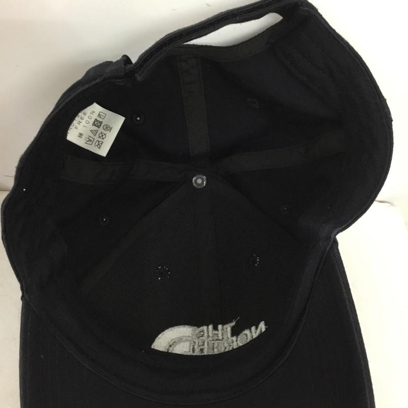 ザノースフェイス THE NORTH FACE 帽子 キャップ NN01233A コットン FREE ロゴ、文字 紺 / ネイビー /  メンズ USED 古着 中古 10148863