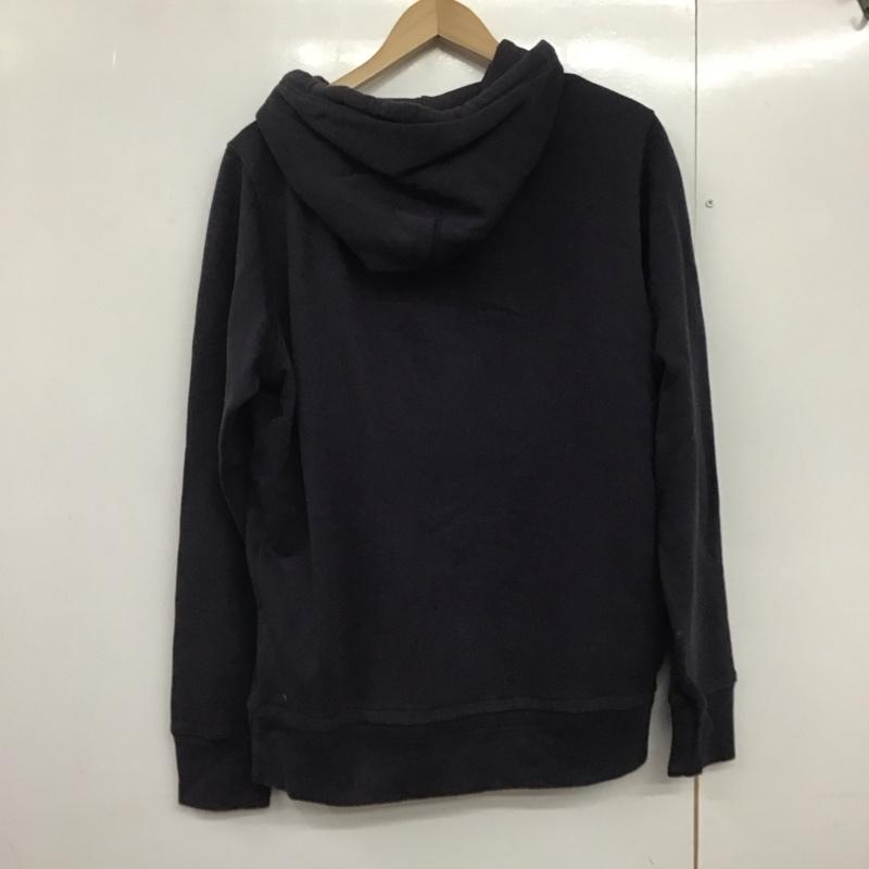 ディーゼル DIESEL パーカー 長袖 長袖パーカー ジップアップパーカー スウェット L プリント 紺 / ネイビー /  メンズ USED 古着 中古 10141898