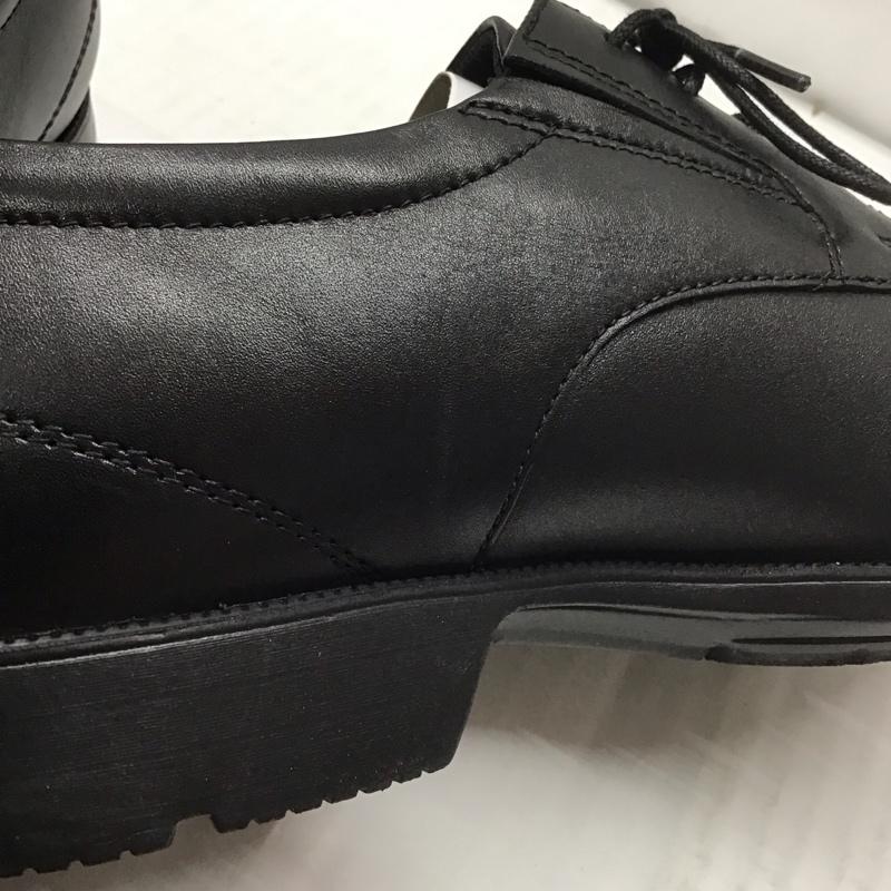アシックス ASICS 革靴 革靴 TU-7768 texcy luxe プレーントゥ 箱有 26cm 26.0cm 無地 黒 / ブラック /  メンズ USED 古着 中古 10111755