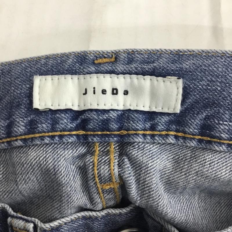 ジエダ Jieda パンツ デニム、ジーンズ jie-22w-pt05-b PANELDENIMPANTS デニムパンツ ストレートパンツ 2 刺繍 インディゴ / インディゴ /  メンズ USED 古着 中古 10120689