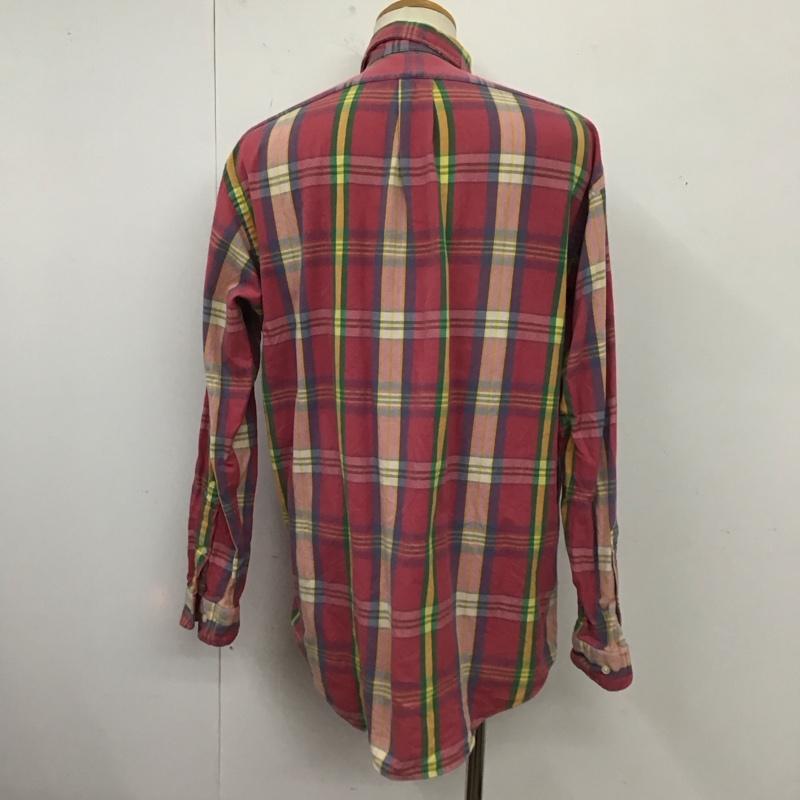 ラルフローレン RALPHLAUREN シャツ、ブラウス 長袖 長袖シャツ カラーシャツ 長袖カットソー チェックシャツ M チェック マルチカラー / マルチカラー /  メンズ USED 古着 中古 10124535