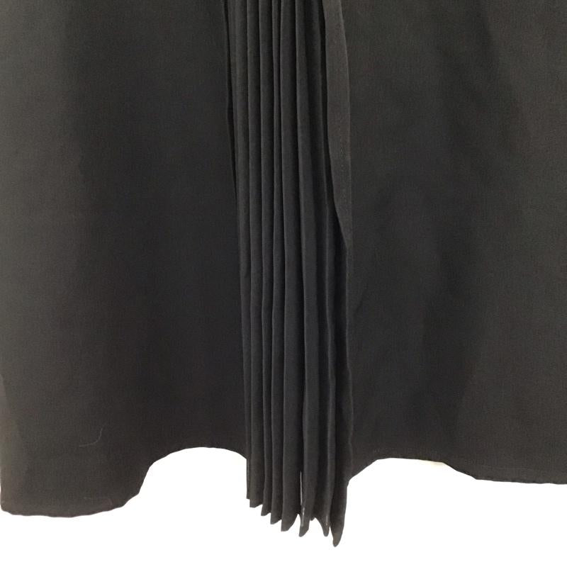 アースミュージックアンドエコロジー earth music&ecology スカート ロングスカート 1N43L0L0400 マチプリーツスカート M 無地 黒 / ブラック /  レディース USED 古着 中古 10142780